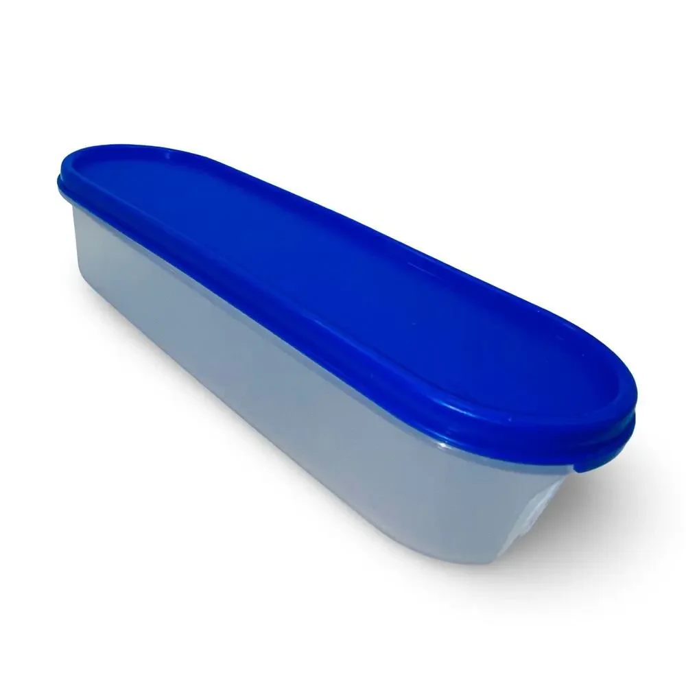 Tupperware Super Oval 1 Modular Mate Container Lid 2399A 2402A Royal Blue Pantry